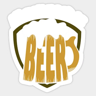 All you need is BEER Sticker